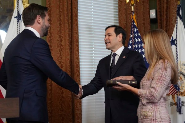 Rubio’s latest job: Vance partner