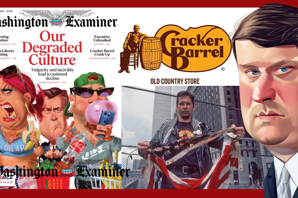NextImg:Inside Scoop: Degraded culture, flag burning, Cracker Barrel