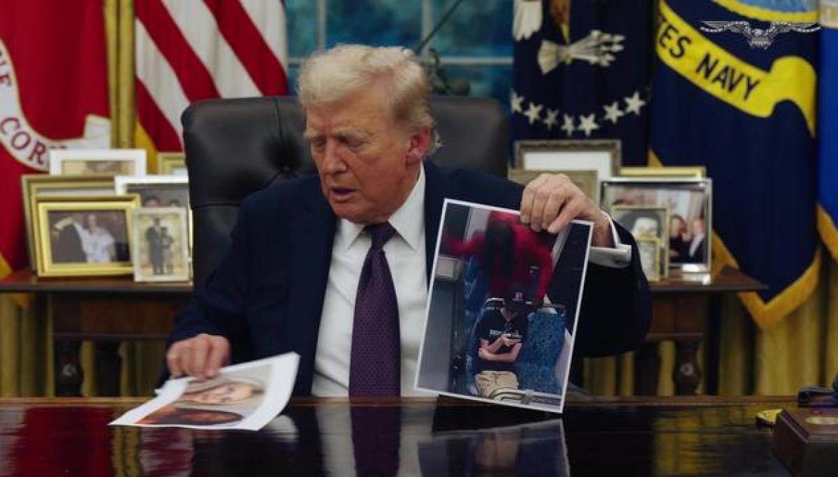 Trump blames Iryna Zarutska murder on ‘SECRET settlement’ between Cooper and activists