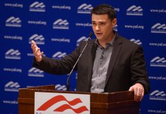 Ben Shapiro vows to ‘pick up that blood-stained microphone where Charlie left it’