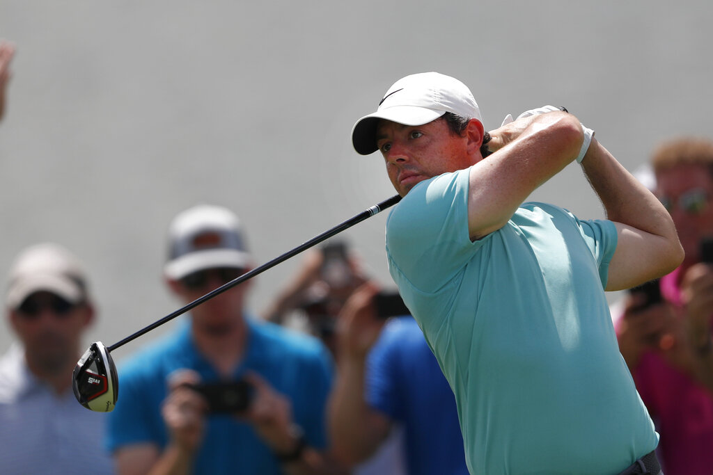NextImg:McIlroy gets colorful in telling the Ryder Cup crowd to shut up, then goes about doing it himself