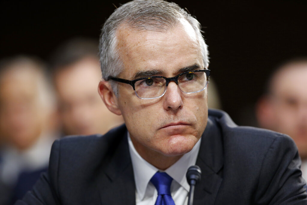 NextImg:Comey's number two Andrew McCabe says DOJ has not reached out about indictment