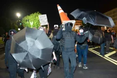 What is antifa and how does terrorist designation affect left-wing network?