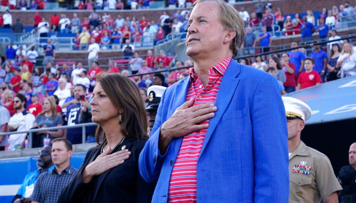 Angela Paxton backs Texas GOP ticket without naming estranged husband Ken