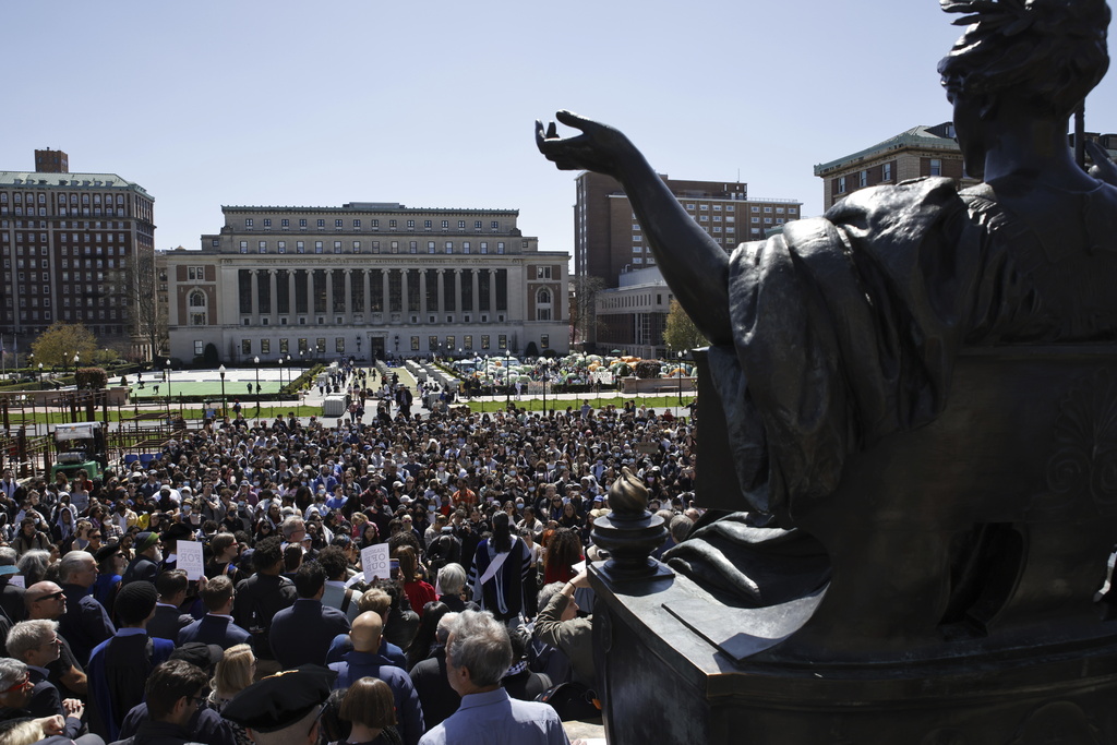 NextImg:Columbia scores an 'F' for free speech climate while Harvard climbs out of the woods