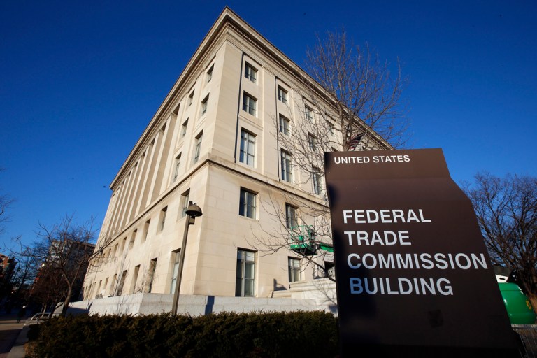 The Federal Trade Commission building.