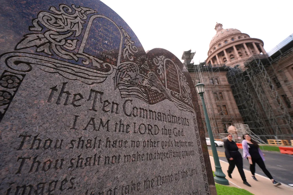 NextImg:Paxton appeals 'flawed' Texas ruling blocking schools from displaying Ten Commandments