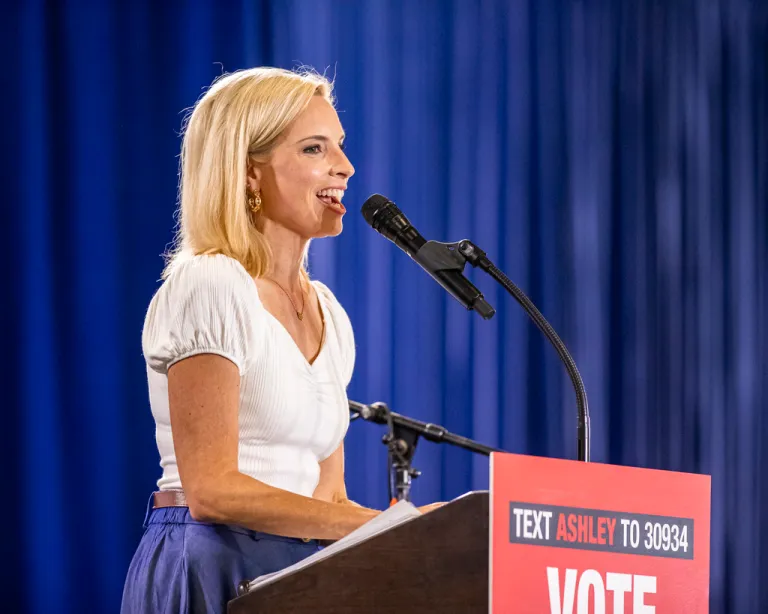 Thune and Scott gather behind Ashley Hinson in Iowa Senate race