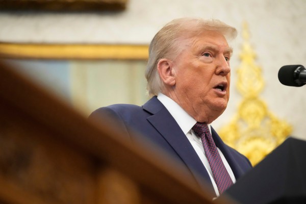 Trump suggests ‘distinguished’ ex-military teachers could carry weapons at schools