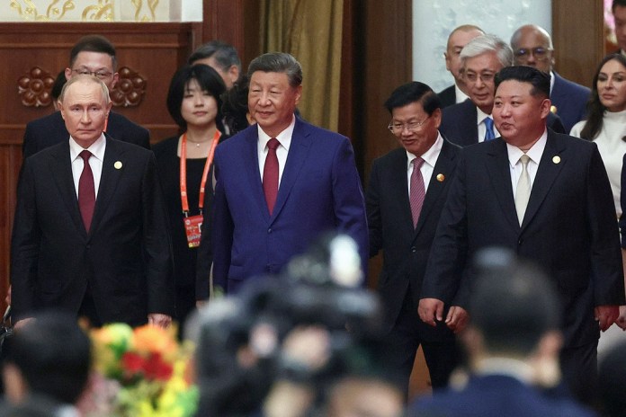 With Putin and Kim in Beijing, Xi says humanity must ‘choose between peace or war’