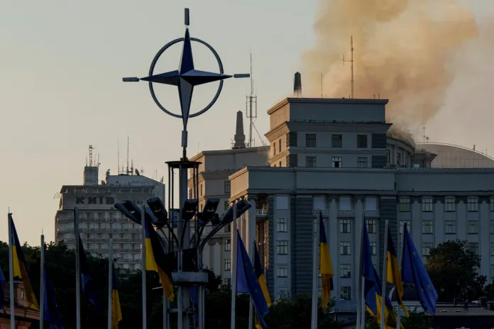 Russia strikes power facility in Kyiv as Trump threatens sanctions