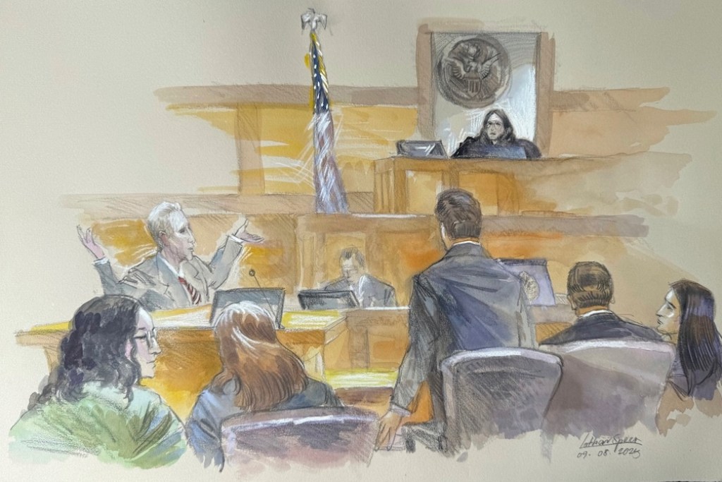 NextImg:Judge shuts down would-be Trump assassin's rambling opening statement