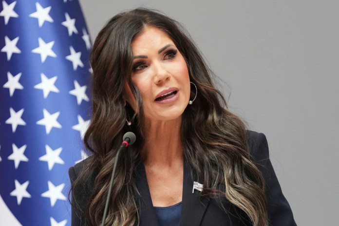New DHS video at airports to feature Kristi Noem blaming Dems for shutdown