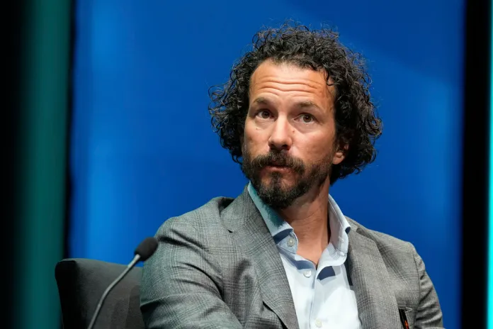 Former acting director of the FBI Brian Driscoll participates in a panel discussion during a summit on terrorism and political violence in New York, Wednesday, Sept. 10, 2025.