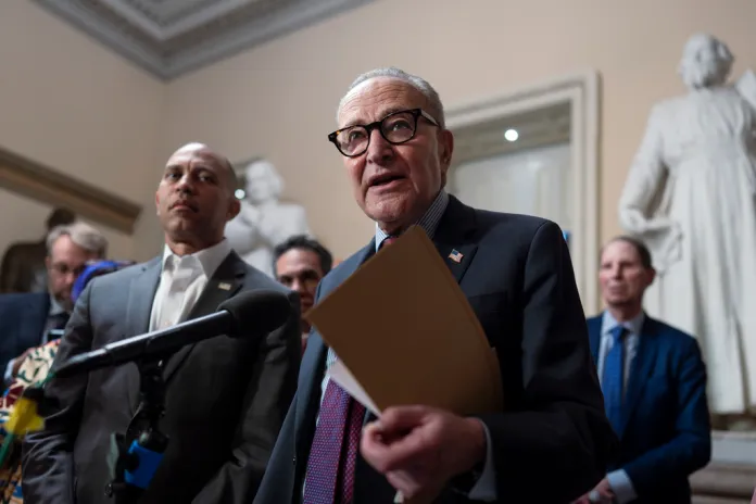Democrats risk shutdown blame game with government funding hardball