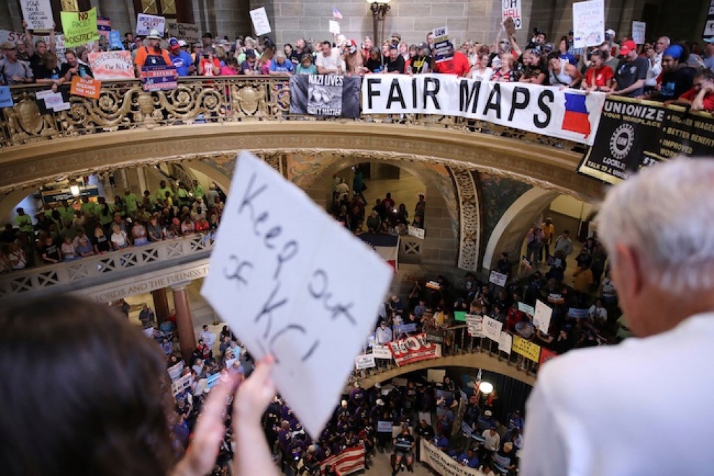 NextImg:Kansas City precinct covered twice in Missouri's new congressional map