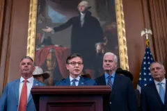 Johnson in battle against the clock to send funding patch to Senate