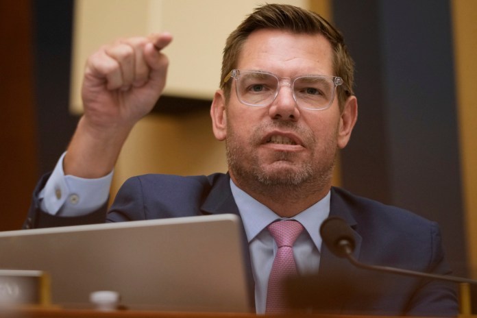 FBI Congress Rep. Eric Swalwell (D-CA).