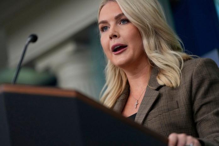 White House press secretary Karoline Leavitt holds briefing White House press secretary Karoline Leavitt holds briefing