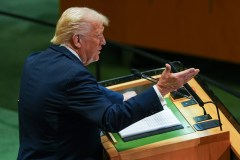 Trump brings box office and urgency to UN