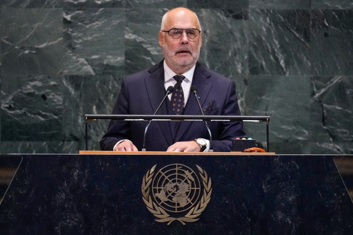 Estonia President Alar Karis.
