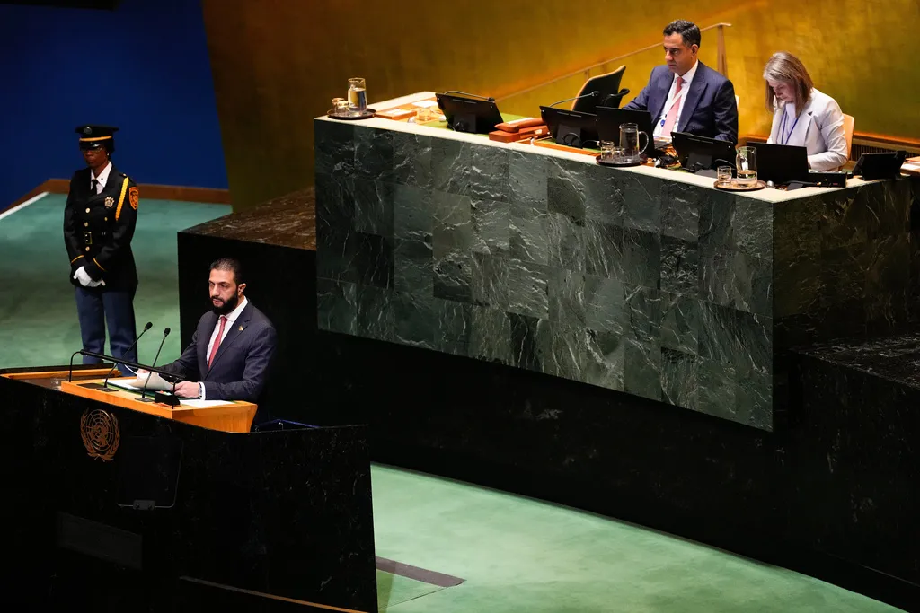 Al Sharaa says Syria ‘stands firmly with the people of Gaza’