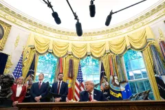 Trump gets ad support for China tariff war as farmers push for economic relief