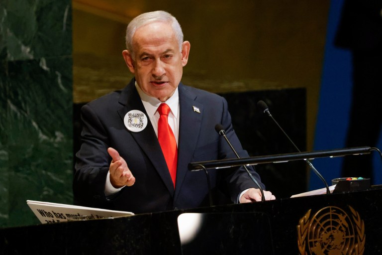 Israeli Prime Minister Benjamin Netanyahu.