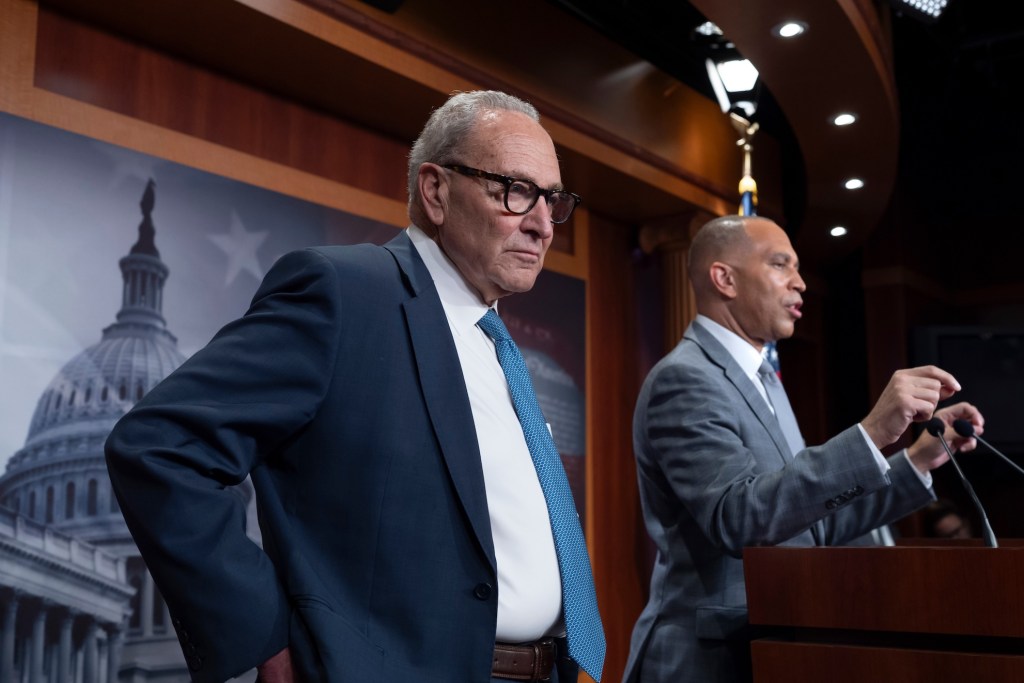 NextImg:Senate rejects funding bills, teeing up midnight shutdown