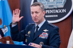 Two million energy drinks, 950,000 gallons of coffee, and ‘a lot of nicotine’: Caine brings rare moment of levity to Pentagon press briefing