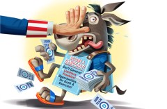 Anger, lack of leadership, and unpopularity plague the Democratic Party