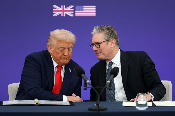 Trump and Britain split on Gaza