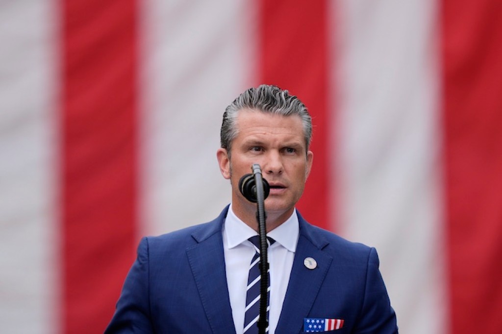 NextImg:Hegseth honors Charlie Kirk during 9/11 remembrance speech