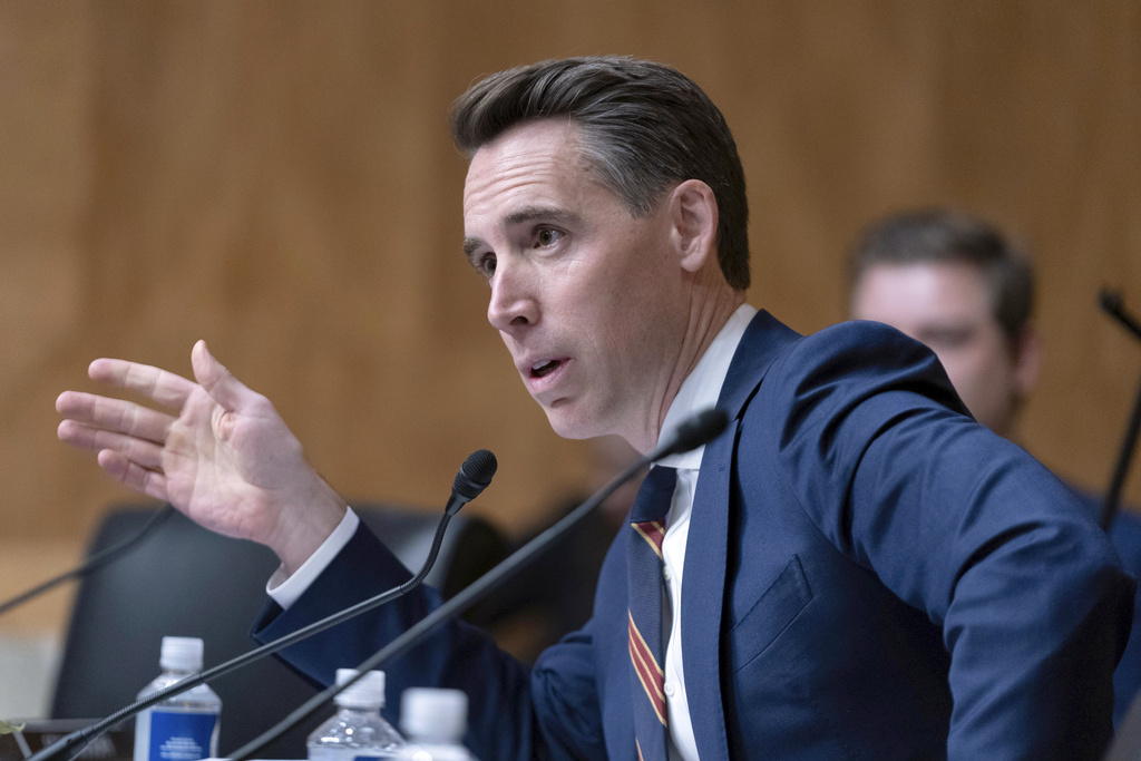 NextImg:Epic exchange: Hawley presses witness on ‘two spirit people’ during testy Senate hearing
