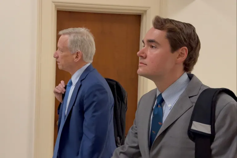 Former President Joe Biden's ex-spokesman Andrew Bates arrives for transcribed testimony before the House Oversight Committee's autopen investigation.