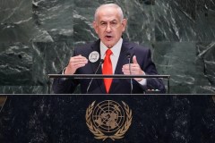 Netanyahu claims his UN speech carried on cellphones in Gaza