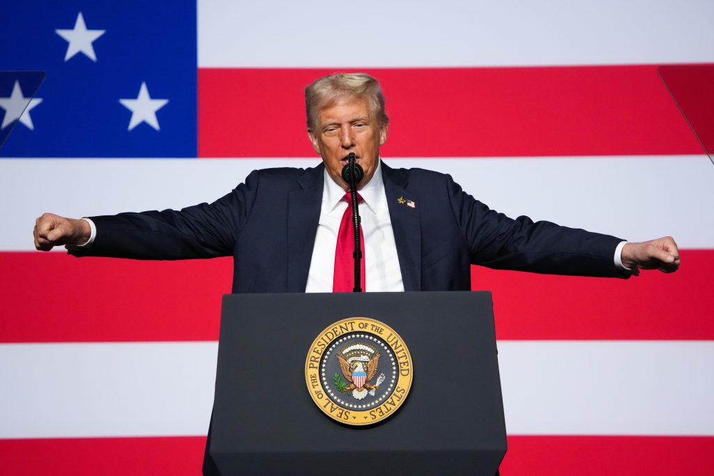 NextImg:Trump says he told Hegseth military should use US cities as 'training grounds'