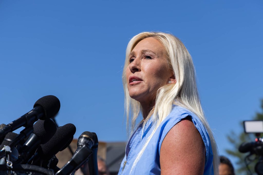 NextImg:MTG joins handful of Republicans in favor of extending Obamacare