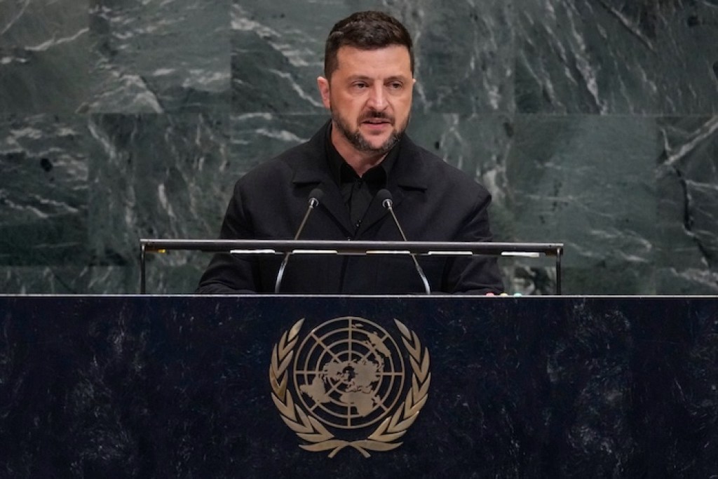 NextImg:World is 'living through the most destructive arms race': Zelensky