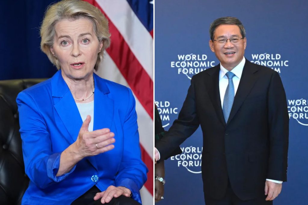 EU president has ‘frank exchange’ with Chinese premier
