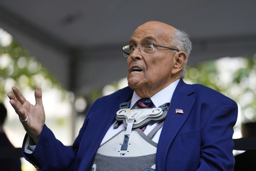 NextImg:Rudy Giuliani settles $1.3 billion defamation Dominion lawsuit