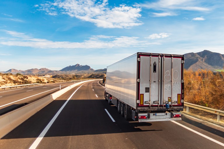 trucking supply chain transportation roads