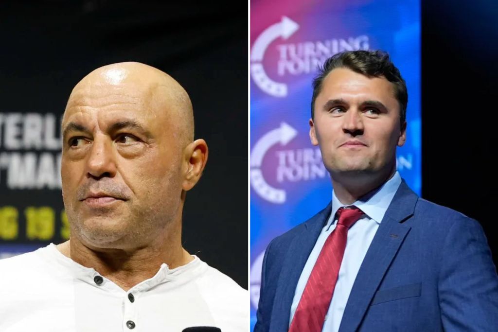 NextImg:Joe Rogan condemns those 'celebrating' Charlie Kirk's assassination