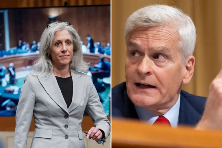 Susan Monarez, President Donald Trump's nominee to be director of the Centers for Disease Control and Prevention, arrives to testify before the Senate HELP Committee, at the Capitol in Washington, Wednesday, June 25, 2025. (AP Photo/J. Scott Applewhite, File)