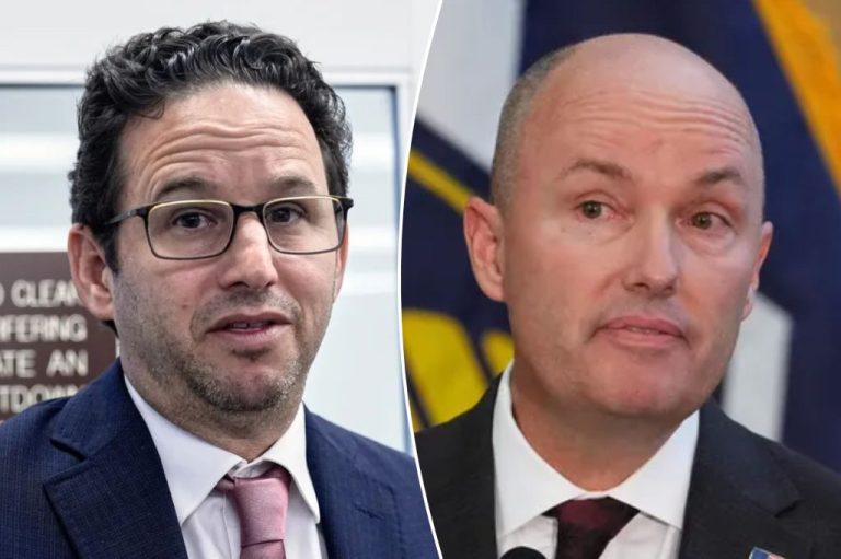 Sen. Brian Schatz (D-HI) and Gov. Spencer Cox (R-UT).