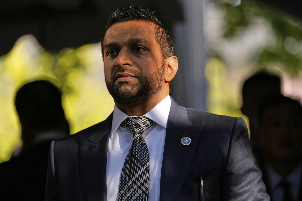 NextImg:WATCH LIVE: Patel gives update on Charlie Kirk shooting as manhunt for gunman continues