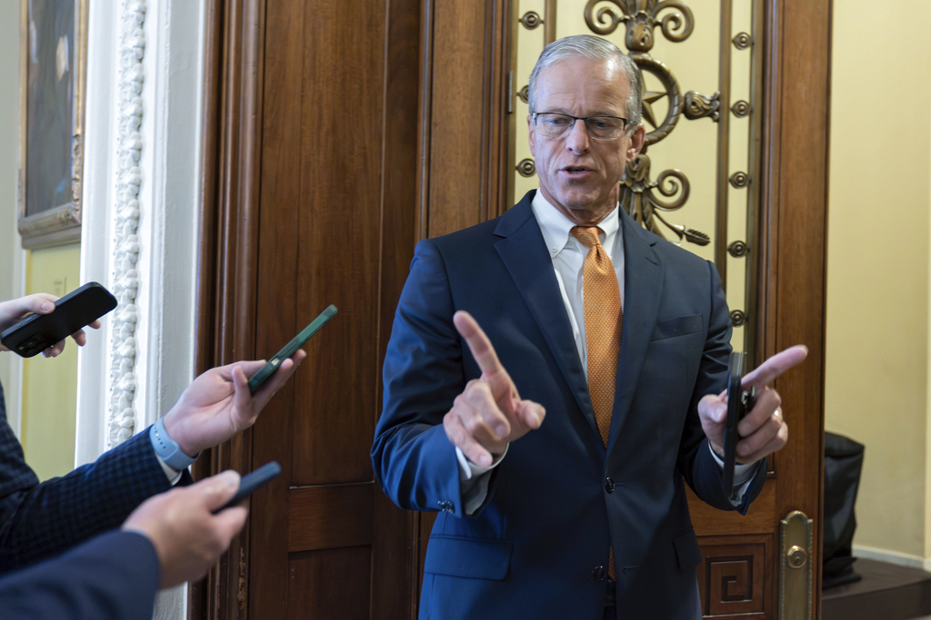 NextImg:Thune breaks with Trump on Tylenol-autism ties, cautions against 'broad assertions'