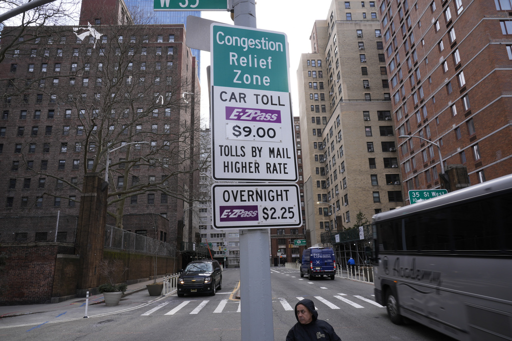 NextImg:Nearly 18 million fewer vehicles entered New York City since congestion pricing launch