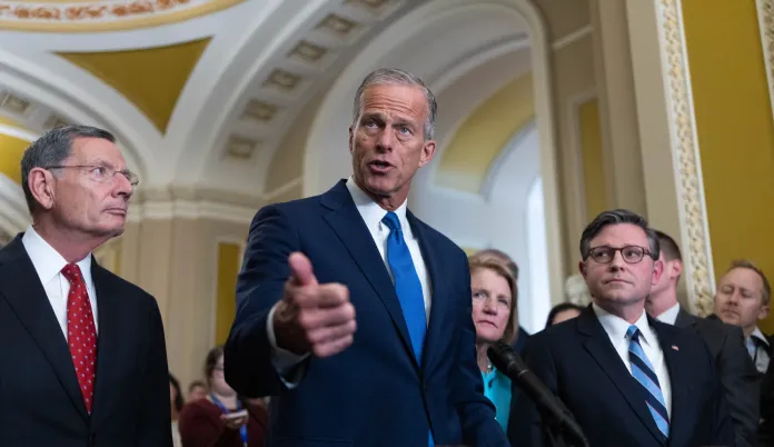 Thune knocks Jeffries over Obamacare subsidy demands: Living in dream world thumbnail