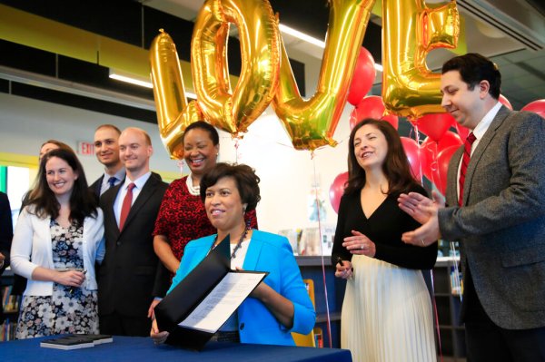 DC Council passes Bowser-backed bill allowing marriage licenses amid shutdown